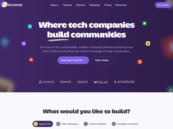 Discourse - Where Tech Companies Build Communities